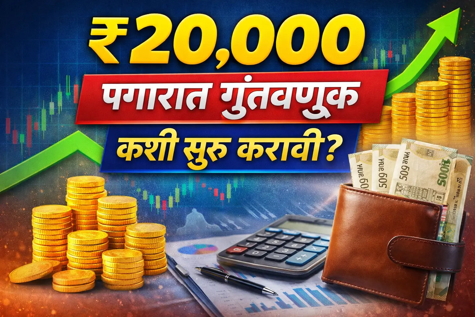 20000 salary investment plan Marathi